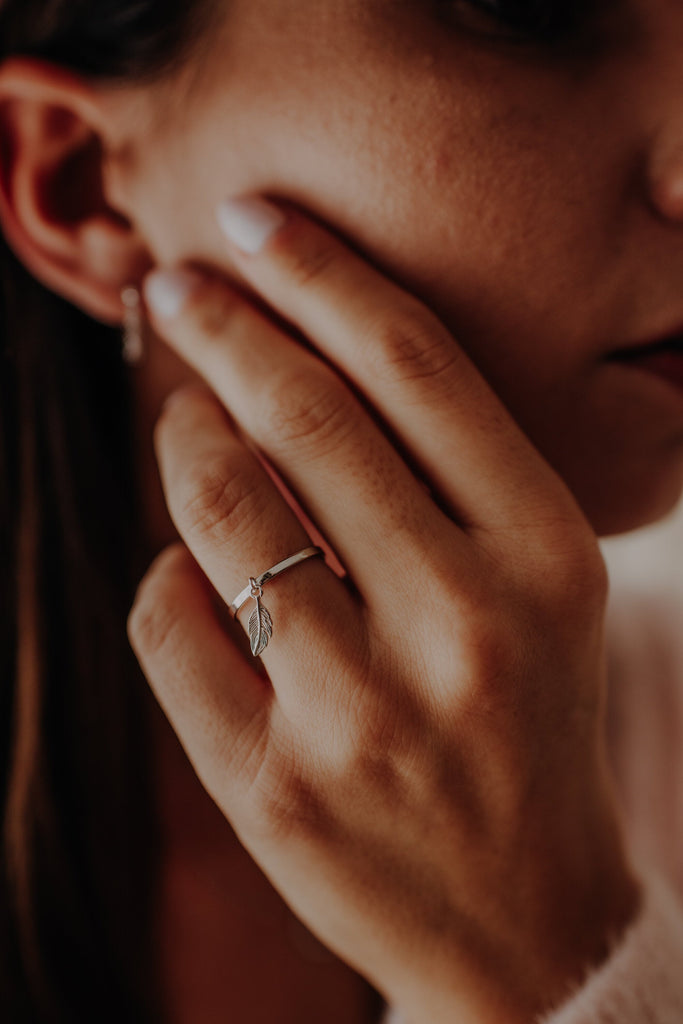 Bague Ally Argent - KUBE STORE