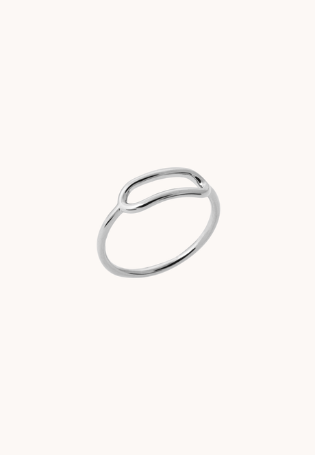 Bague Inès Argent - KUBE STORE
