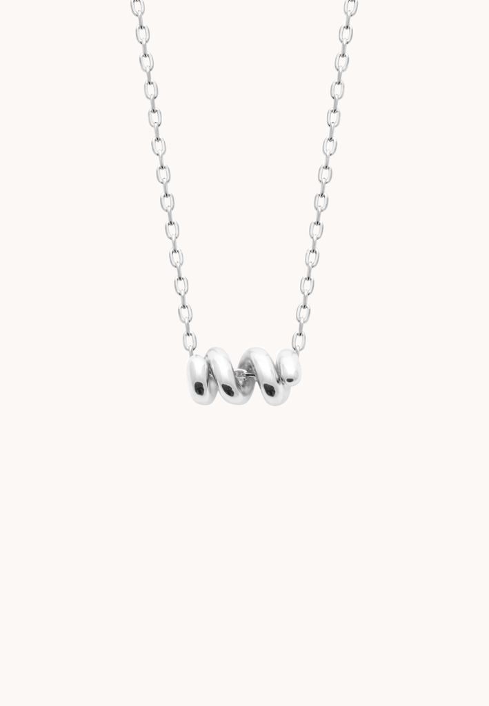 Collier Antonella Argent - KUBE STORE