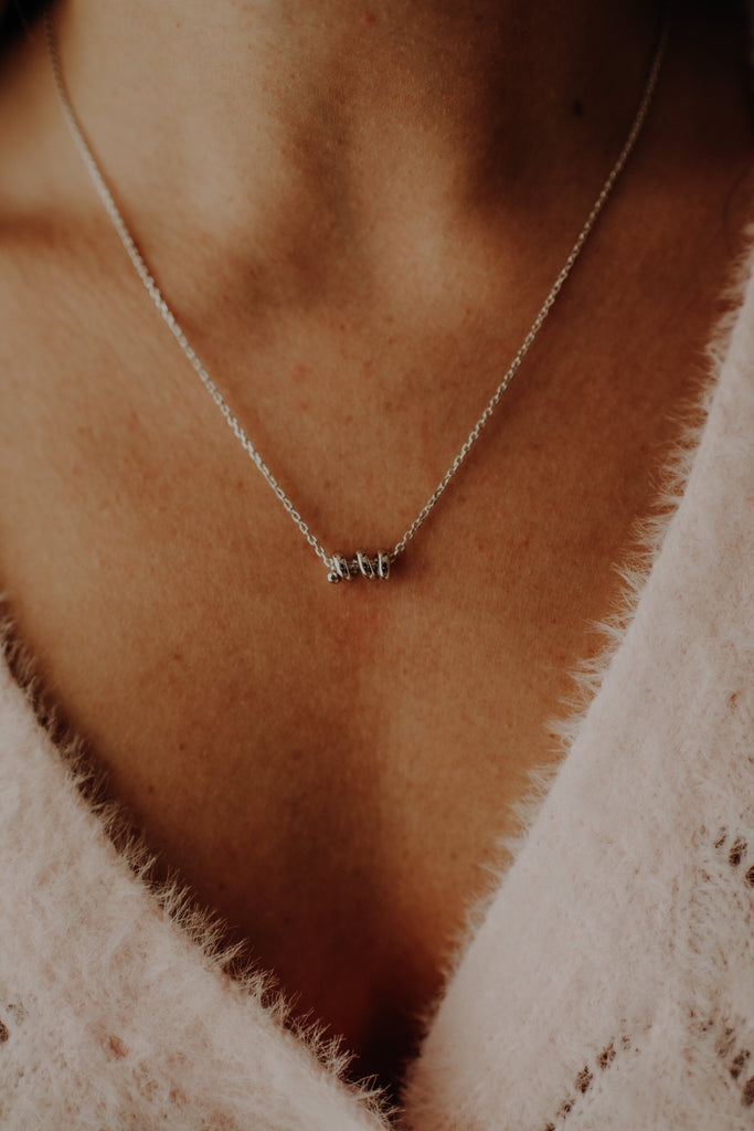 Collier Antonella Argent - KUBE STORE