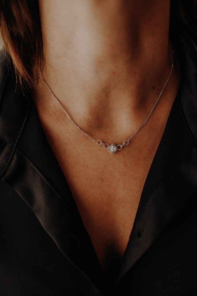 Collier Enora Argent - KUBE STORE