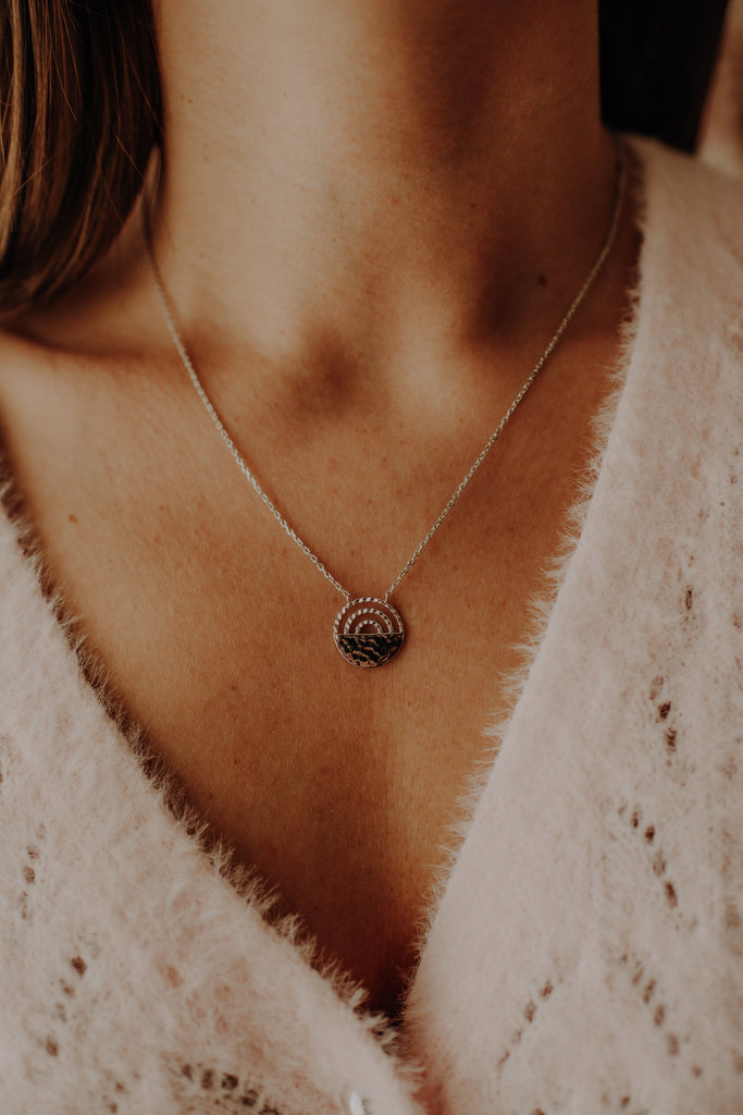 Collier Luna Argent - KUBE STORE