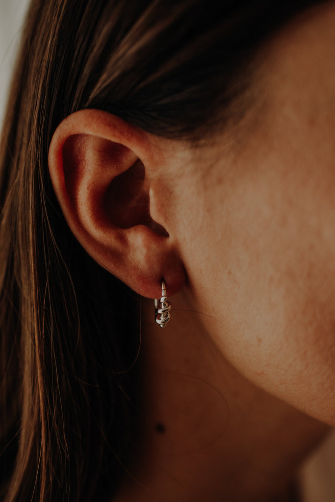 Créoles Antonella Argent - KUBE STORE