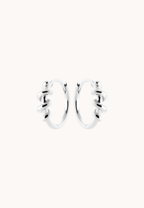 Créoles Antonella Argent - KUBE STORE