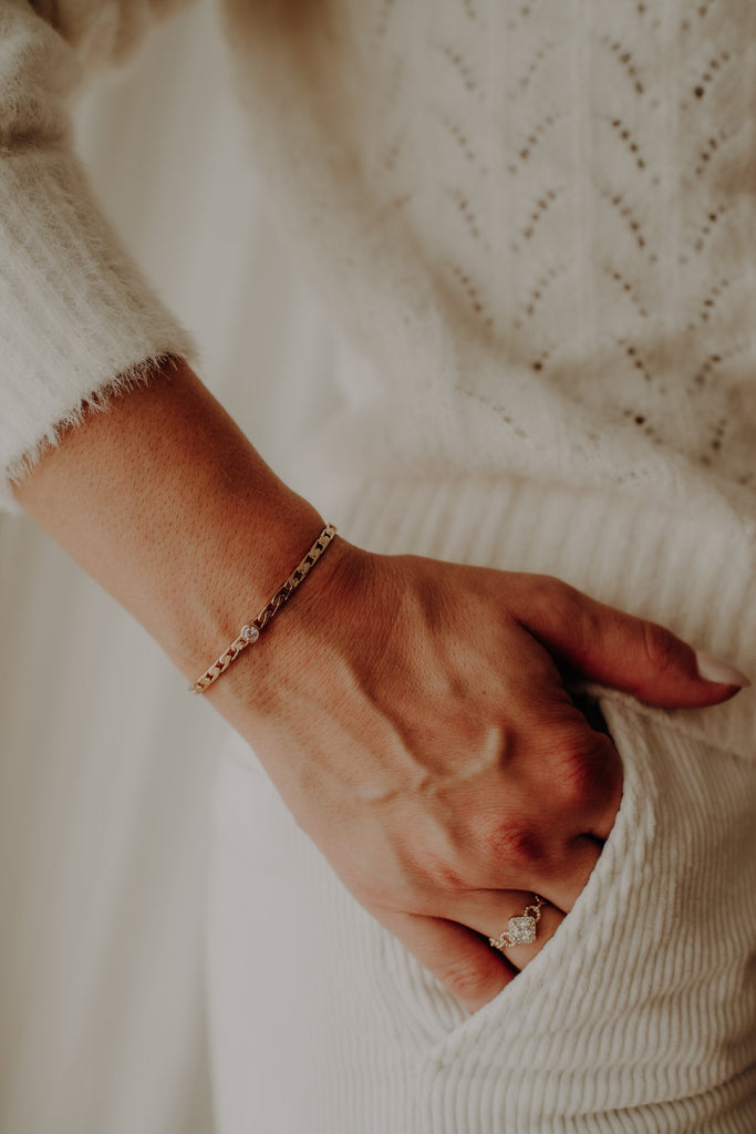 Jonc Sacha Argent - KUBE STORE